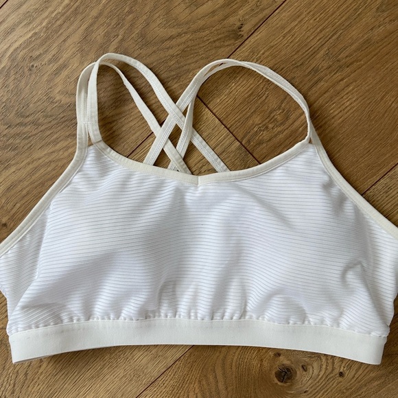 Tek Gear XL Light Support White  Sports Bra - Picture 1 of 7